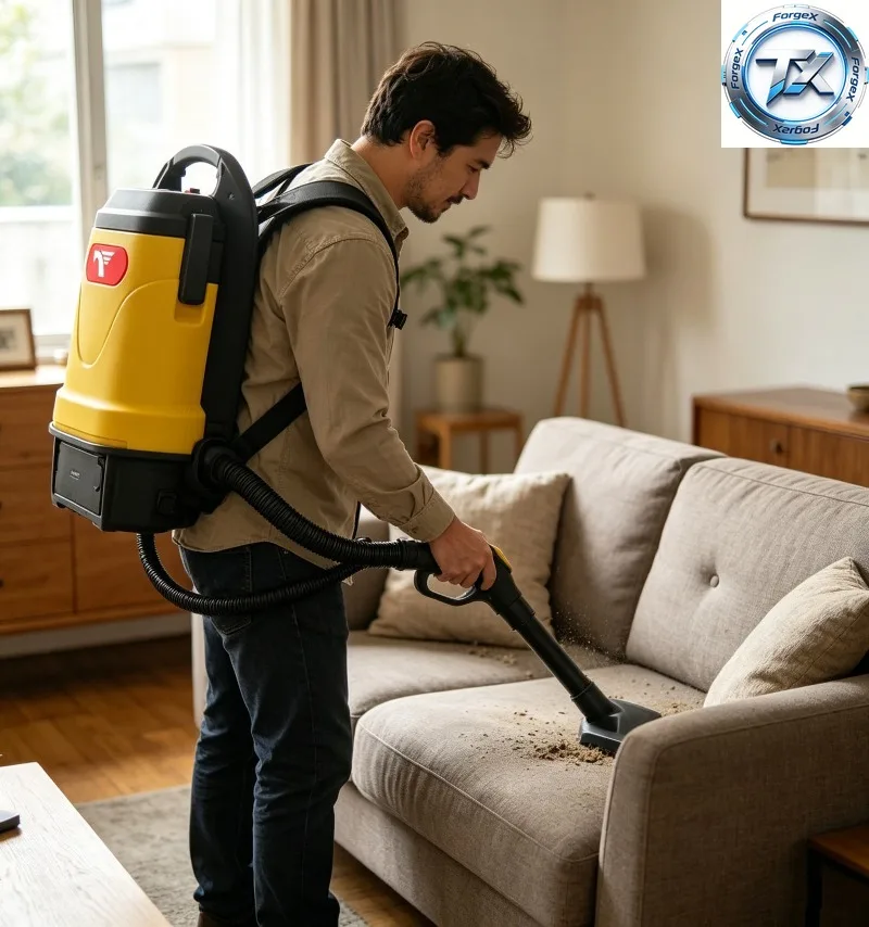 

【Professional Grade】TX TJ-5S Battery Operated Backpack Vacuum Cleaner Lightweight Shoulder Mounted Vacuum for Professional Clean