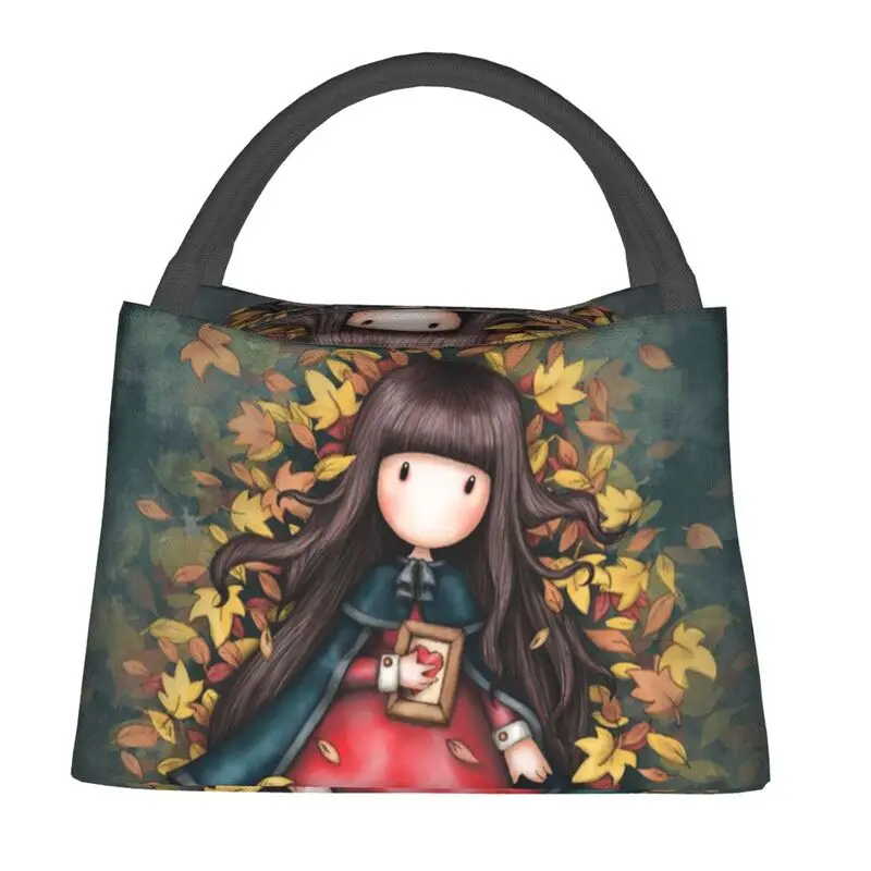 Gorjuss autunno Leaves Lunch Bag Women Thermal Cooler Insulated Lunch Box per lavoro Pinic o viaggi