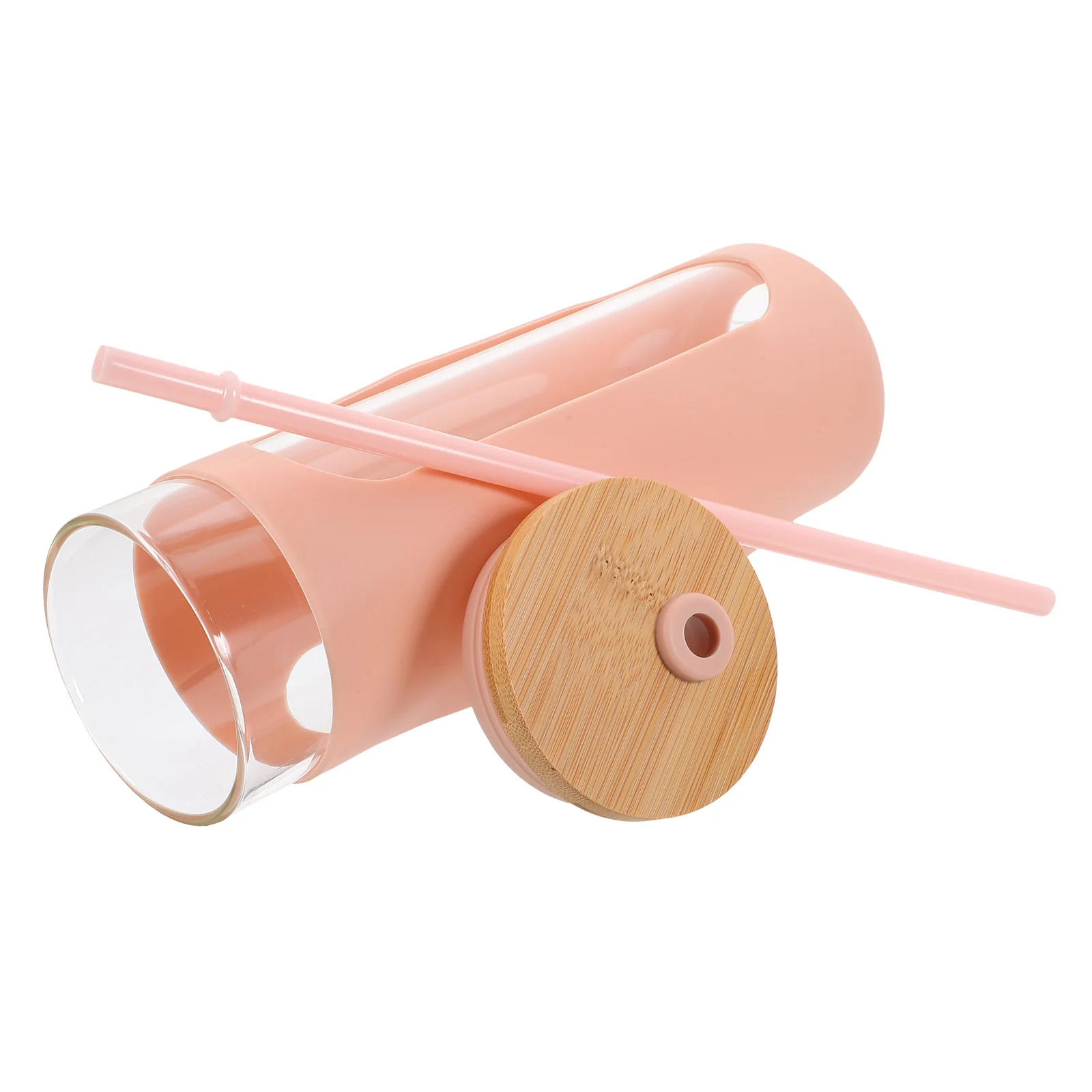 

Cups with Lids Drinking Iced Tea Bottle Coffee for Juice Beverage Bottles Juicing Glass