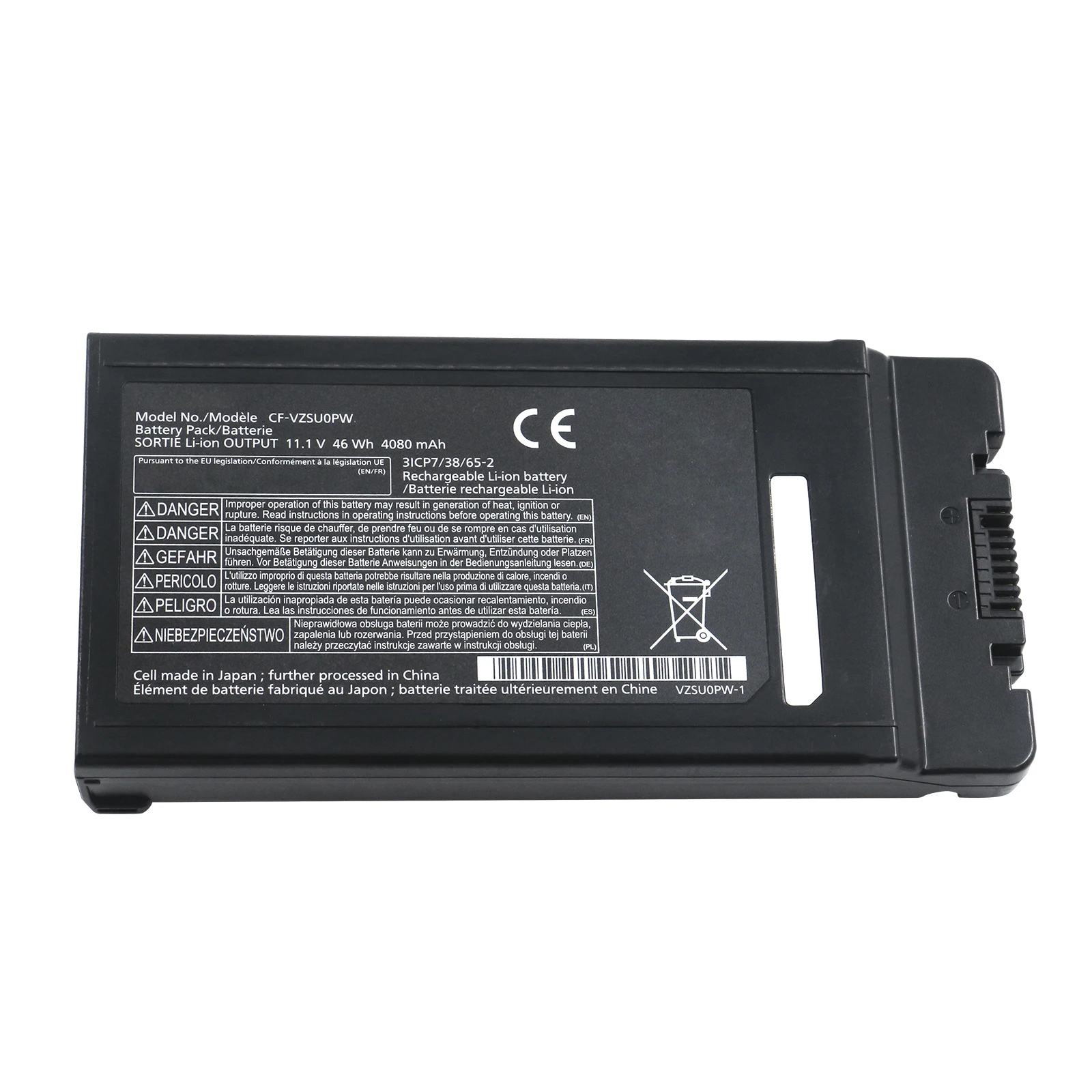 Shuozb CF-VZSU0PR laptop akku für panasonic CF-54 zäher buch CF-VZSU0LW CF-VZSU0PW cf-vzsu0gw 11,1 v 46wh 4080mah