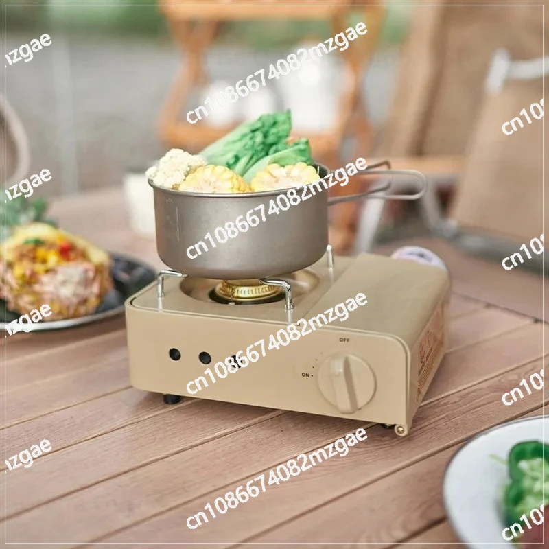 Lightweight and compact, ideal for outdoor cooking and family hot pot, multifunctional cooker 2.1KW portable gas stove,