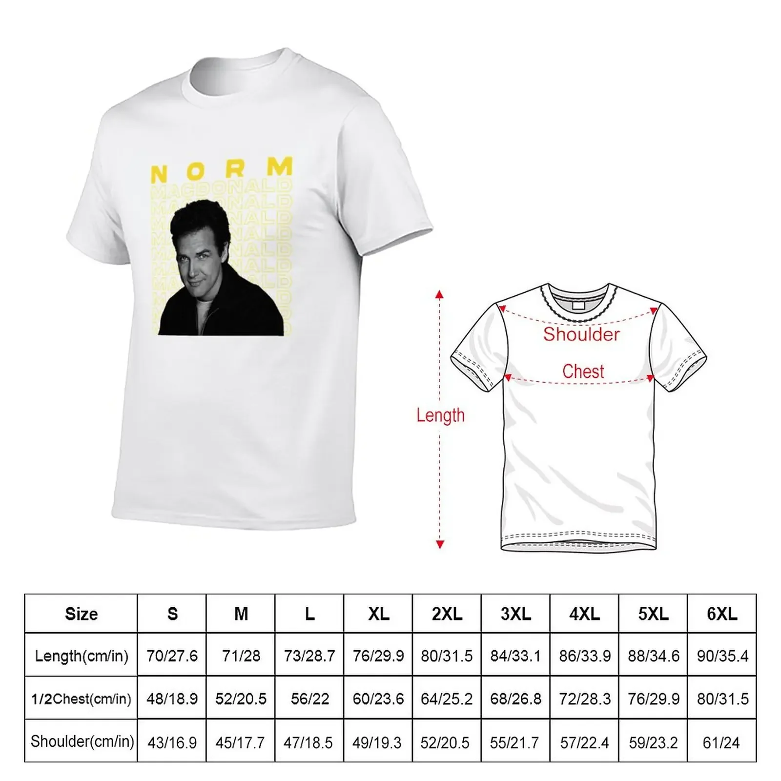 New the great norm T-Shirt custom t shirt aesthetic clothes graphics t shirt black t shirts for men