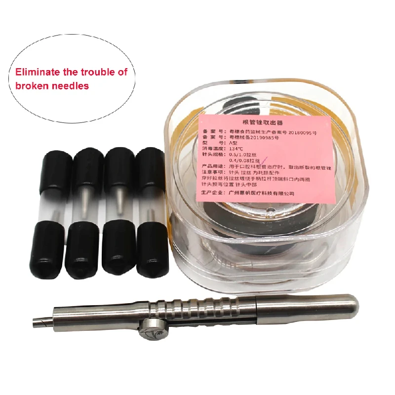 New Store Special Dental Broken Endo File Remover Kit Complete Root Canal Pen Extractor Dentistry Clinic Stomatology Instrument
