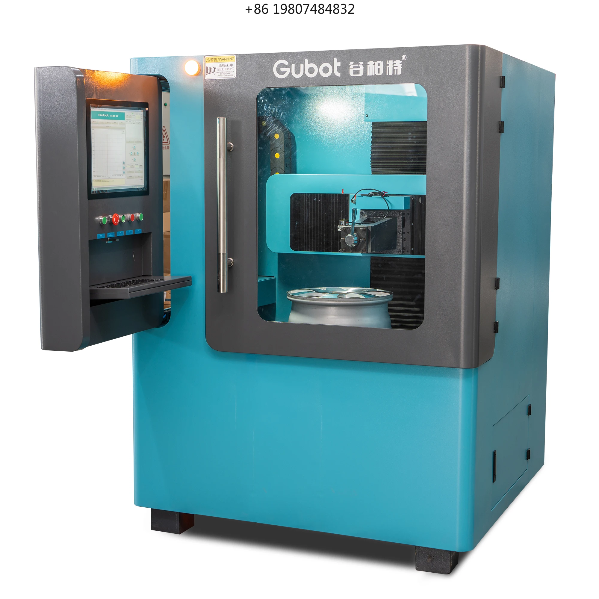 Aliexpress Hot Sale New Electric Hydraulic Wheel Hub Repair Machine, High Precision Automotive Wheel Repair Equipment