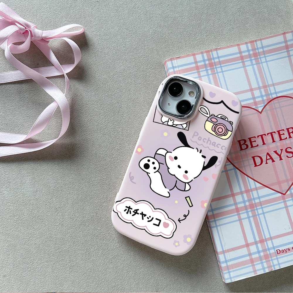 

Sanrio Pochacco Case For OPPO A98 A93 A92 A78 A77 A74 A57 A54 A53 A31 A17 A16 F11 Reno 4 5 6Z 8 8T Pro 2020 4G 5G Cover