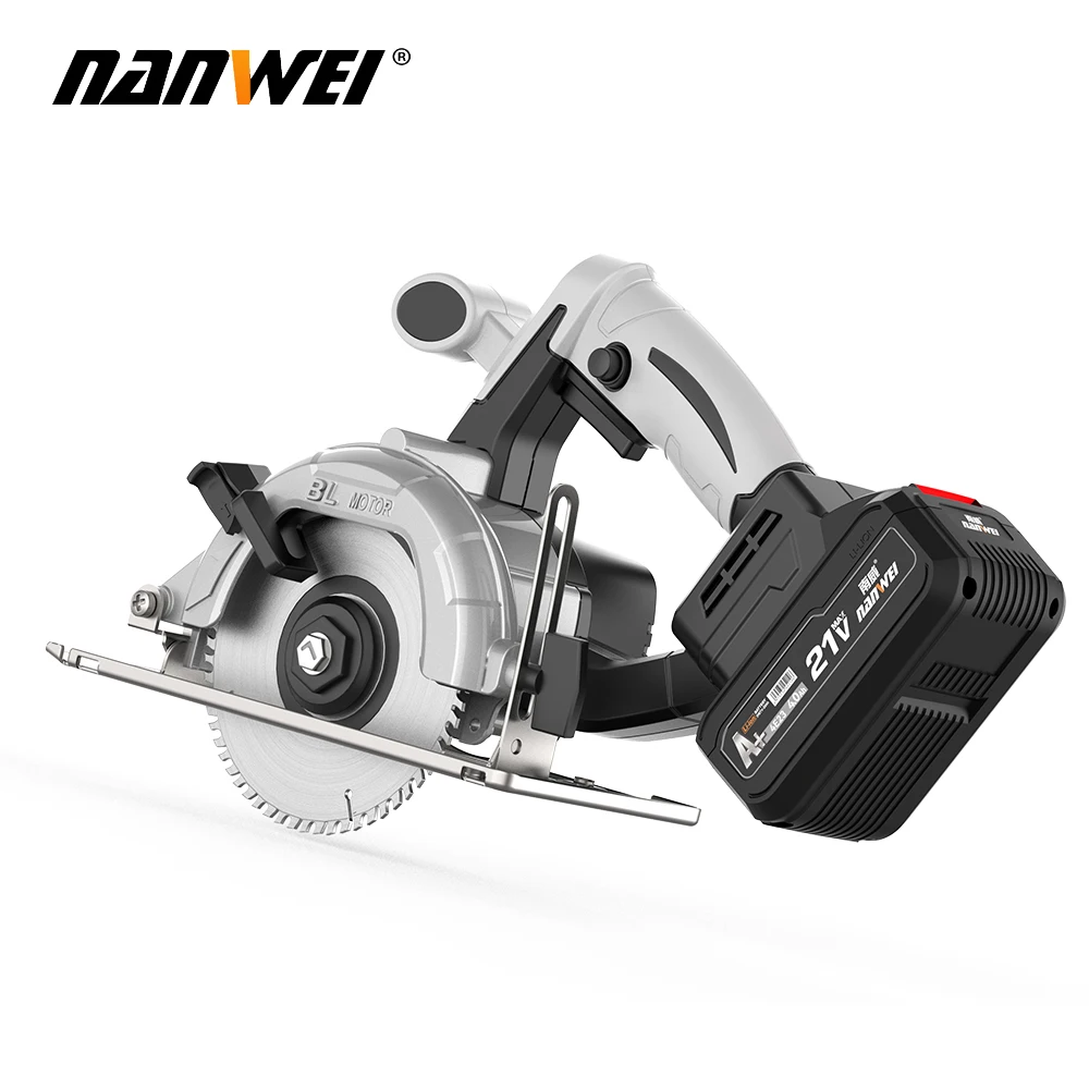 Industrial power tools 2.0Ah rechargeable battery electric cordless circular saw machines for wood cutting