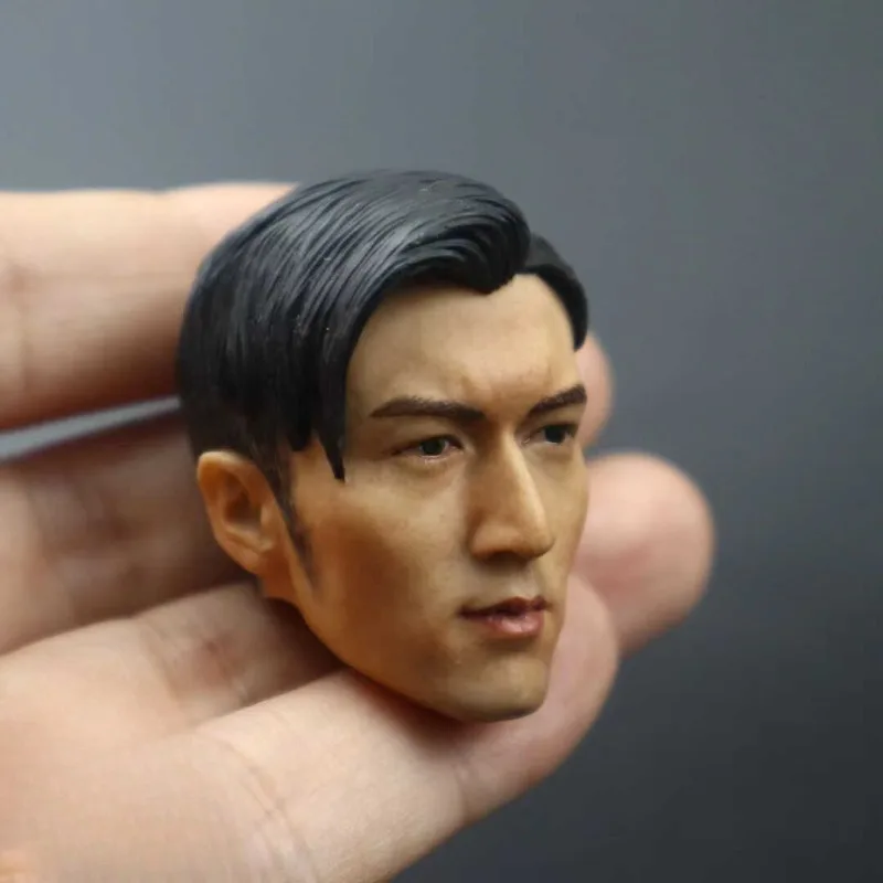 1/6 Scale Asian Handsome Nicholas Tse Head Sculpt Male solider singer head played model action figure toys