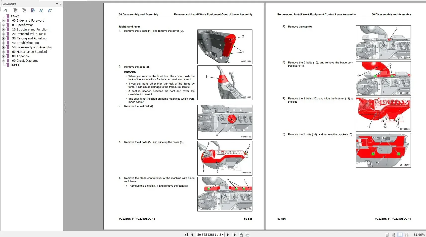 Komatsu Hydraulic Excavator Updated 2024 10.7 GB PDF Shop Manual