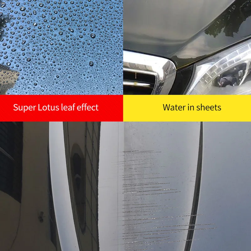Auto Beauty Maintenance Automobile Nano Coating Spray con benefici di lunga durata idrofobo e resistente ai graffi per la cura delle auto