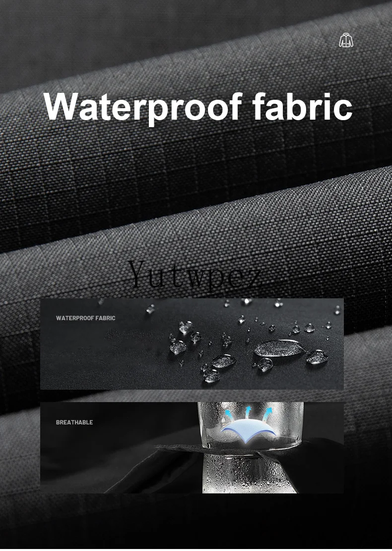 Sport-Laufhose Wasserdichte Cargohose für Herren Taktische Hosen Outdoor-Kletter- und Bergsteigerhose Wander-Arbeitshose Lässige Streetwear Jogginghose – Detail 2