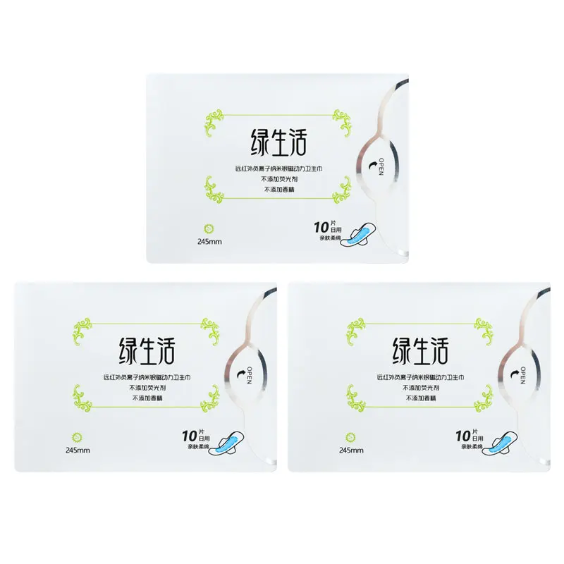 

3Pack Menstrual Pads For Women Anion Sanitary Napkin Menstrual Pads Anion Sanitary Towels Feminine Hygiene Women's Health