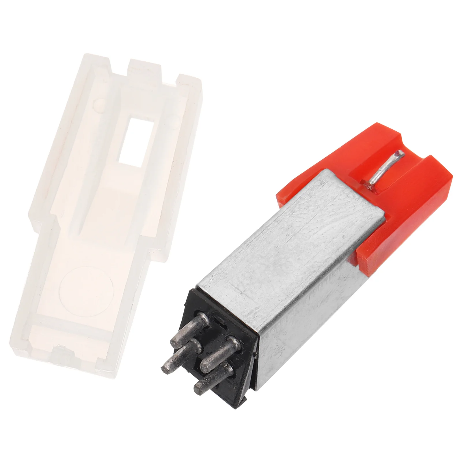 

Moving Magnet Cartridge Stylus Replacement Turntable Gramophone Needle High-Fidelity Audio Clear Sound Durable Plastic Metal