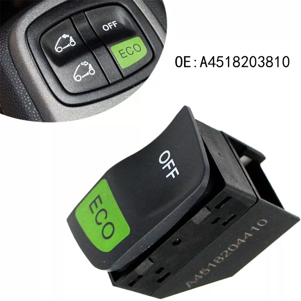 ​A4518204410 Durable Front Car Start Stop Switch ECO OFF Switch For Mercedes-Benz Smart Fortwo 451 2008-2015 4518204410