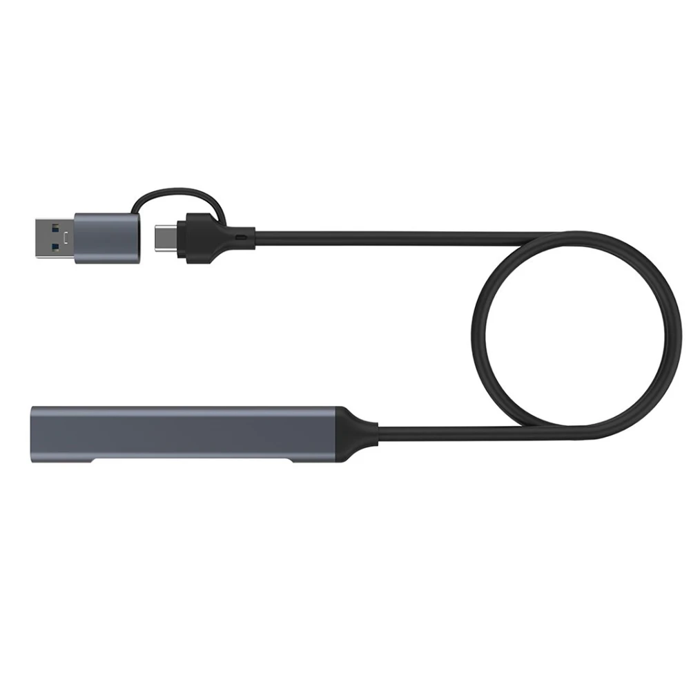 USB 3.0 Hub Multi Splitter Adapter Plug and Play Multi USB Splitter Adapter High Speed Transmission for PC Computer