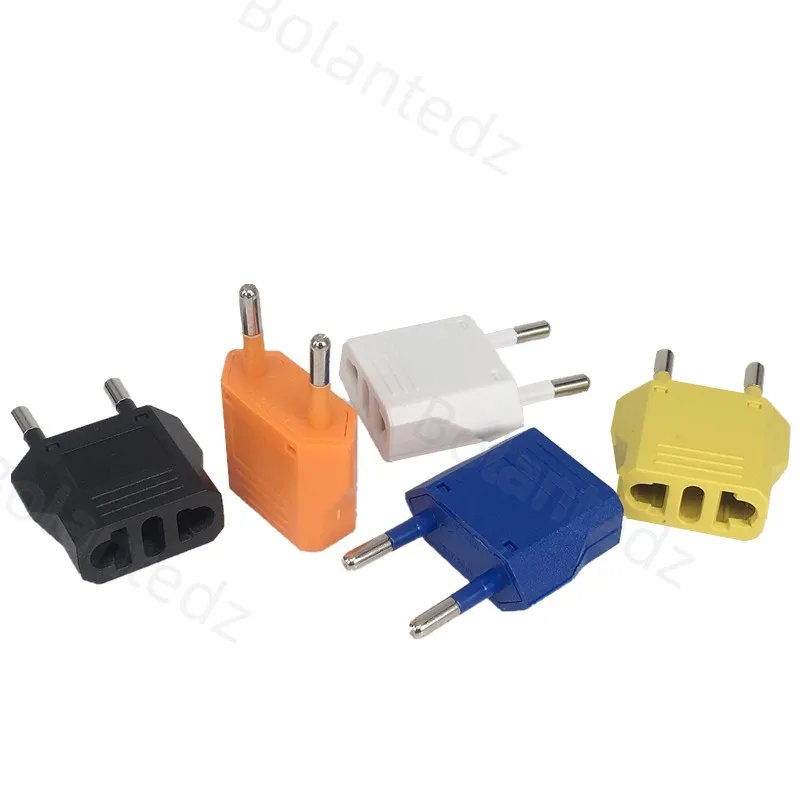 1pcs EU Adapter Travel Converter Adapter American China US To EU Plug Euro Plug electrical Adapter AC Electrical Socket Outlet