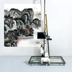 Automatic Wall inkjet printer direct print on wall mural printing machine indoor UV Wall printer