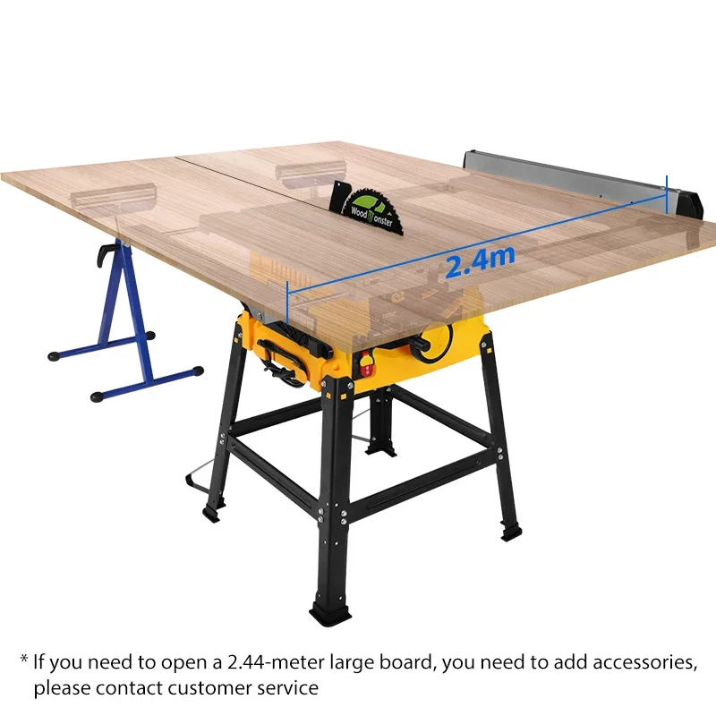 Deluxe 255mm 1800W cutting table saw for wood work Other power saws