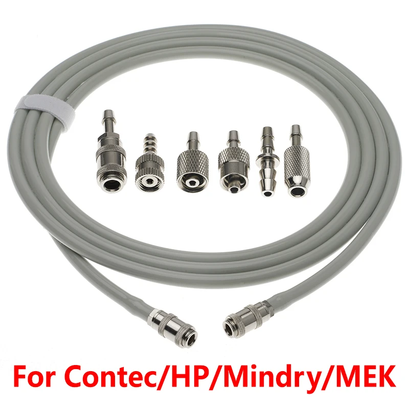 Compatible CSI Contec HP Mindry Datascope Spacelabs MEK NPB Monitor NIBP Air Hose Extension Single Tube With Metal Connectors。