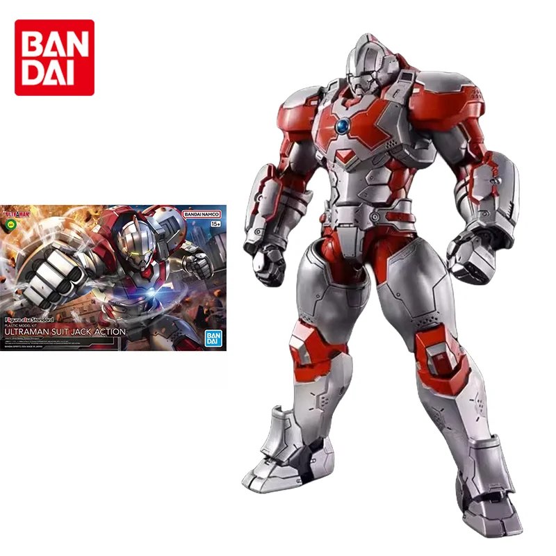 Bandai Original Anime Figure-rise ULTRAMAN SUIT JACK ACTION Action Figure Toys Collectible Model Ornaments Gifts for Children