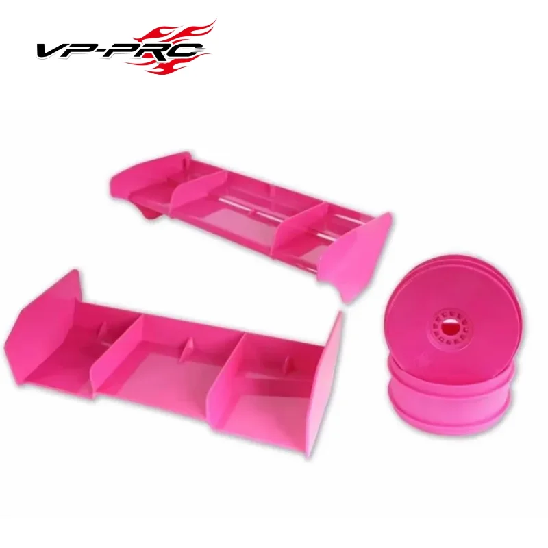 VP PRO 1/8 RC Pink/Yellow/Black/White Buggy Tail Wing Rim Nylon Improves rear traction RC Parts