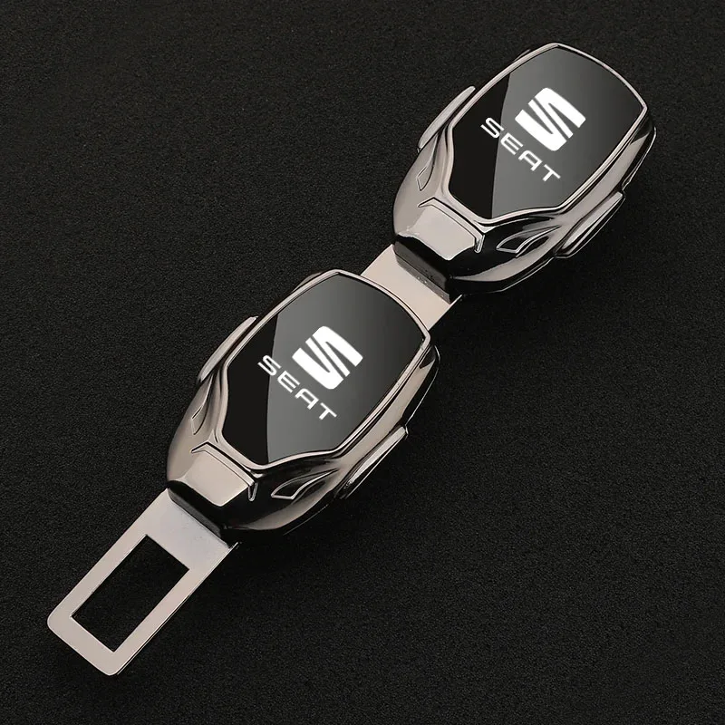 Car Seat Belt Extender Seatbelt Lock Buckle Clip Plug For Seat Leon Ibiza Ateca Arona Cordoba Altea Arosa Exeo Auto Accessories