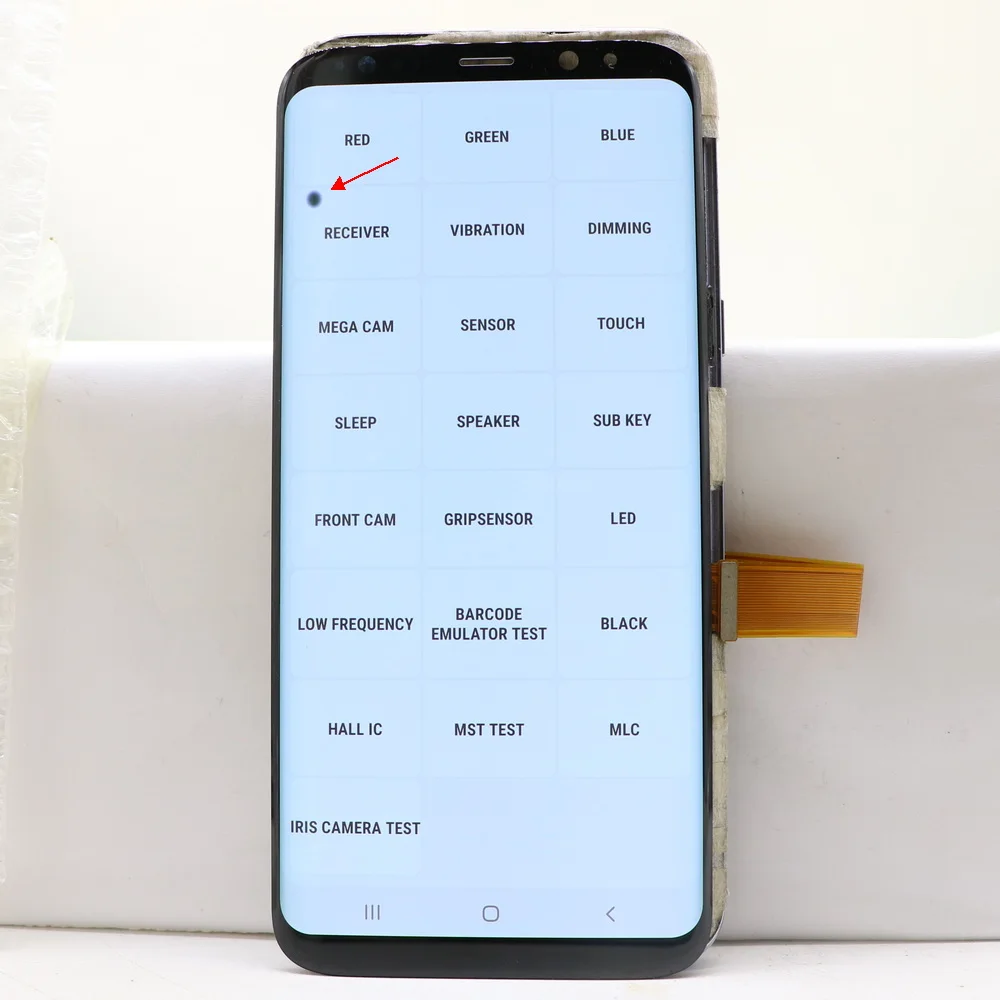 With defects For Samsung Galaxy S8 Plus LCD Display Touch Panel Digitizer G955 G955U G955F Lcd Screen Replacement 100% testing