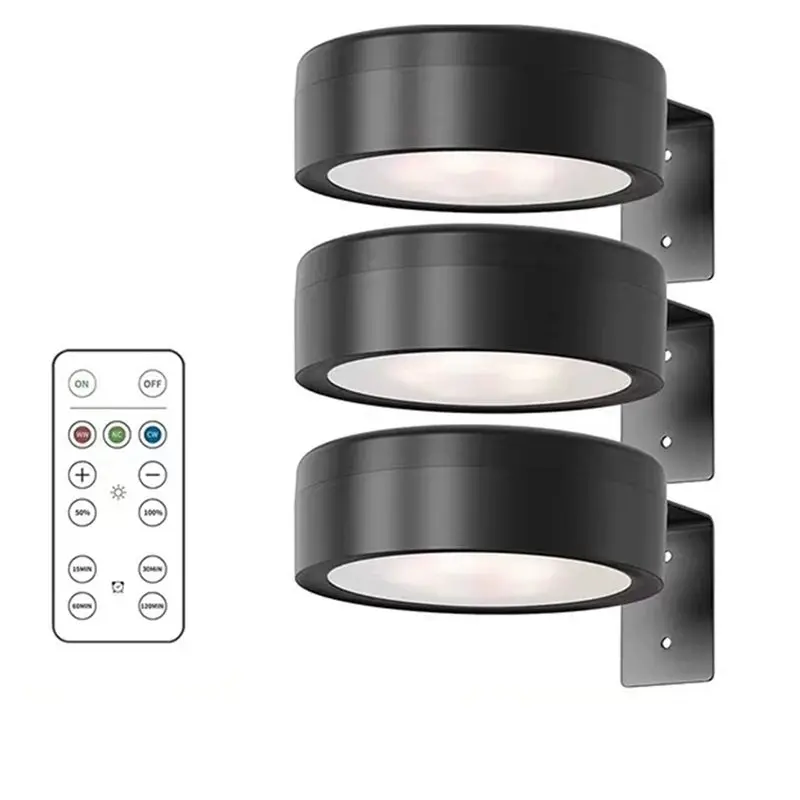 

【RECOMENDAR】3Pcs Battery Operated Light Magnetic Led Painting Light With Remote Dimmable Timer 3 Lighting Modes Art Display Ligh