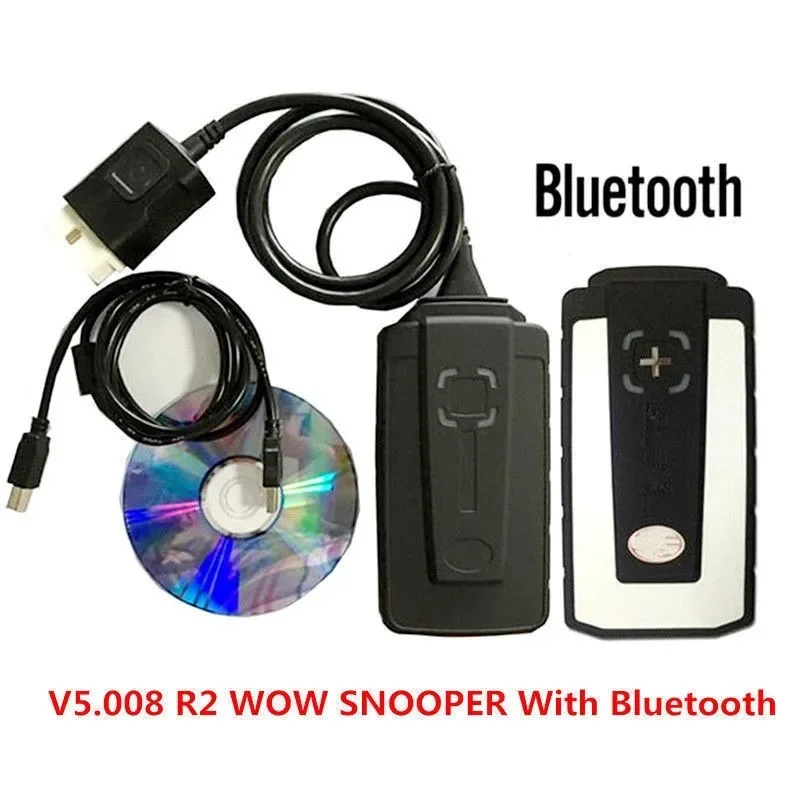 Original Wow Snooper DS150E V5 008 OBD2 Scanner Bluetooth 12 Languages Serbian Russian Spanish Italian Polish Dutch Czech
