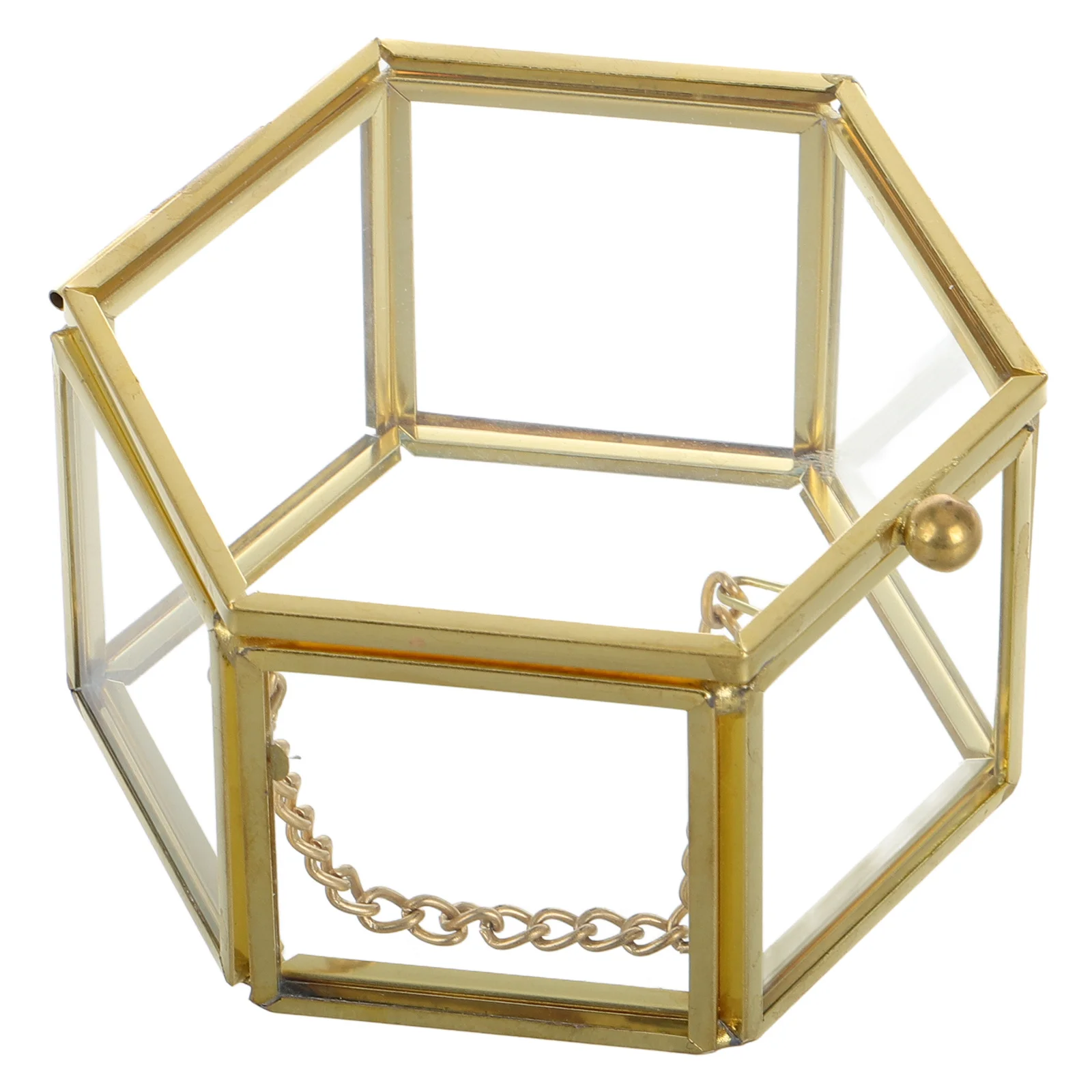 

Геометрическая шестиугольная шкатулка для колец, роскошный футляр для хранения ювелирных изделий, безопасный дорожный кейс для свадебных подарков, предложений руки и сердца, годовщин, дней рождения