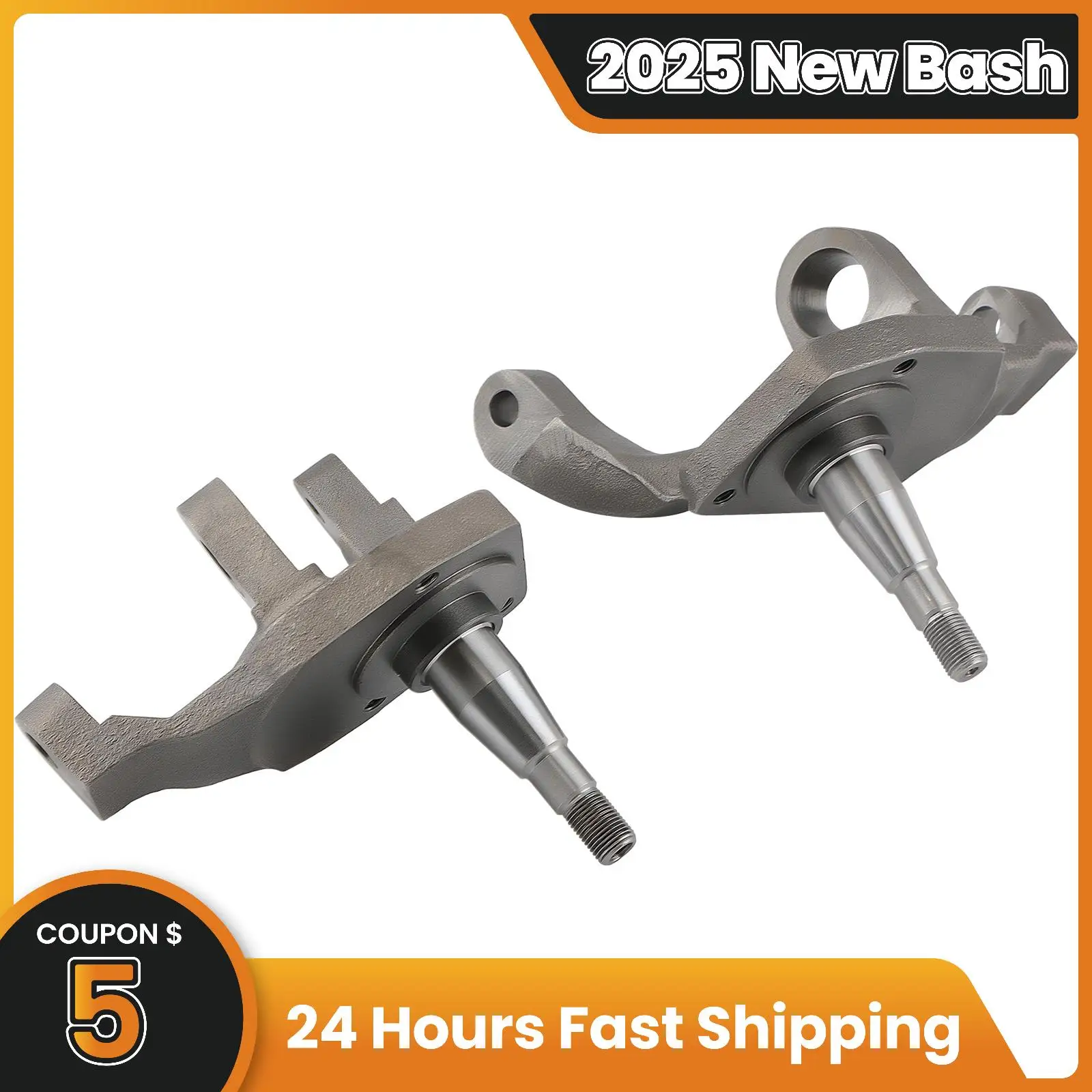 

Front 2.5" Drop Spindle For VW BUG 1966-1977 Ball Joint Drum Brake 22-2859