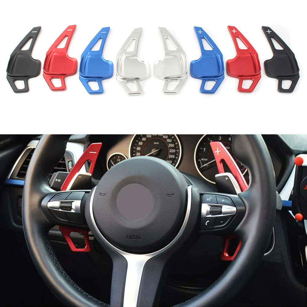 

Car Steering Wheel Shift Paddle Auto Direct Shifter Gear Extention For BMW 3 5 Series F10 F30 F80 325i 320i 330i All Years 2Pcs