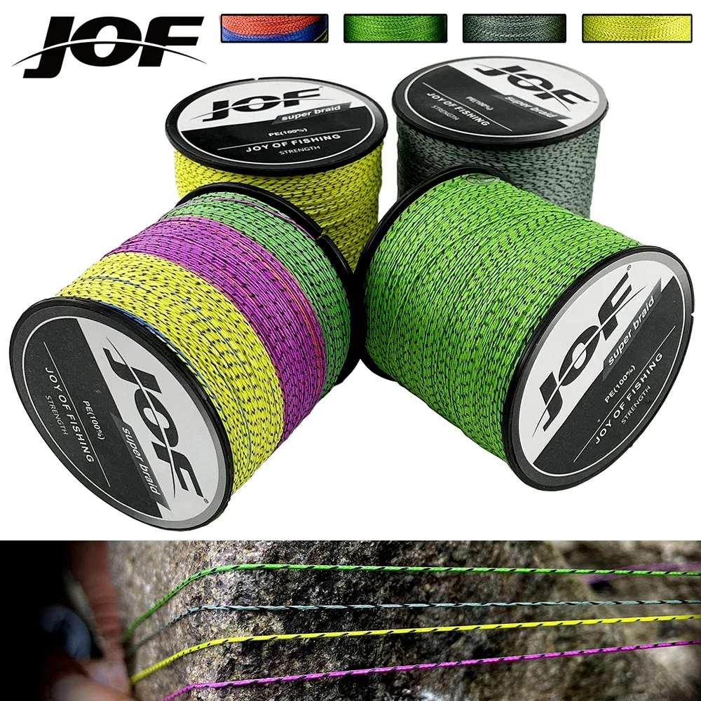 4/8 Strands Speckle Braided Fishing Line 300m Max Drag 80LB Multifilament PE Wire for Saltwater Sea/Boat Fishing Accessories