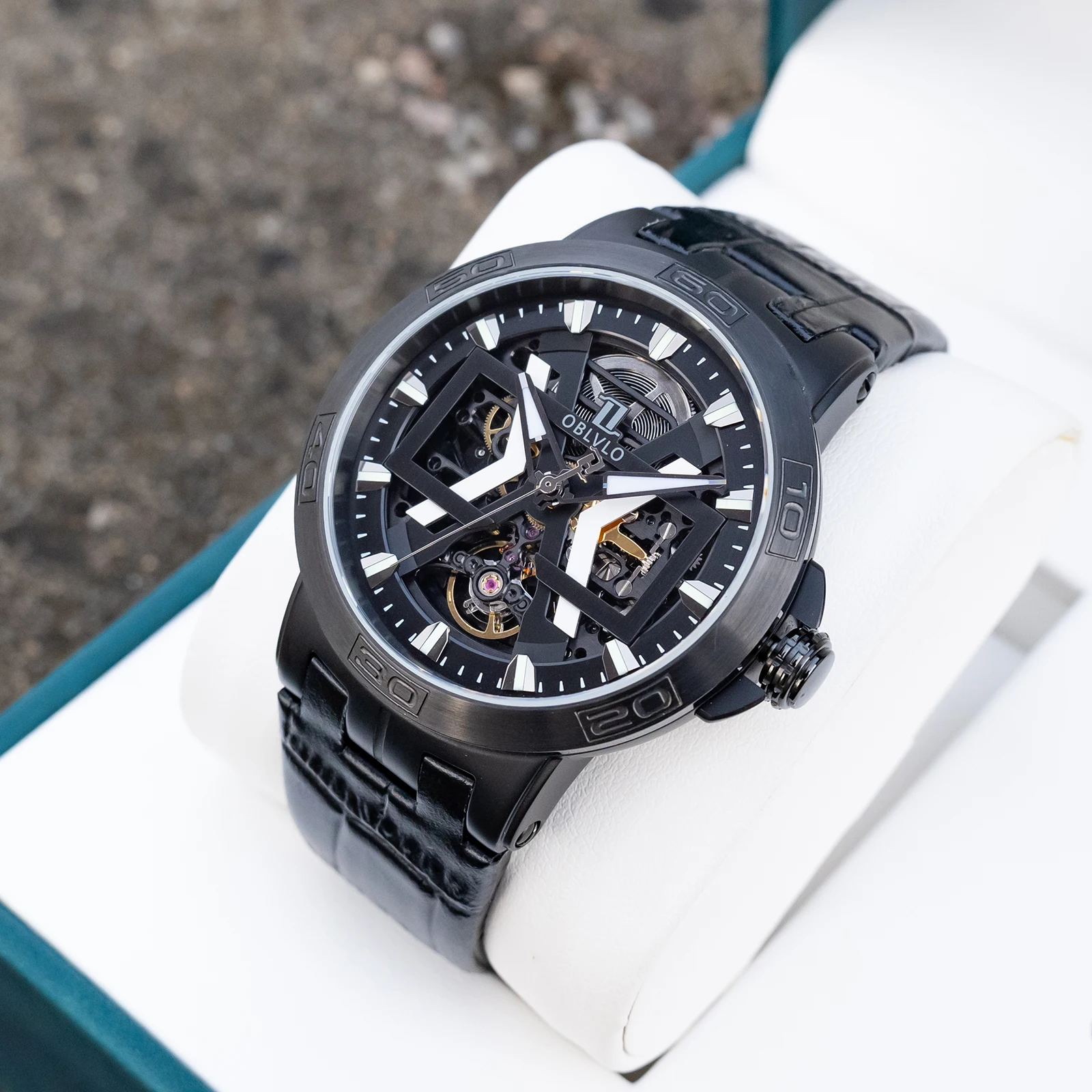 Oblvlo Men's Blue L…