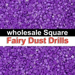 Wholesale Fairy Dust DMC 53 Colors Full Square Drill Rhinestone Diy Diamond Painting Sale Stone Crystal Beads Accessory Arts