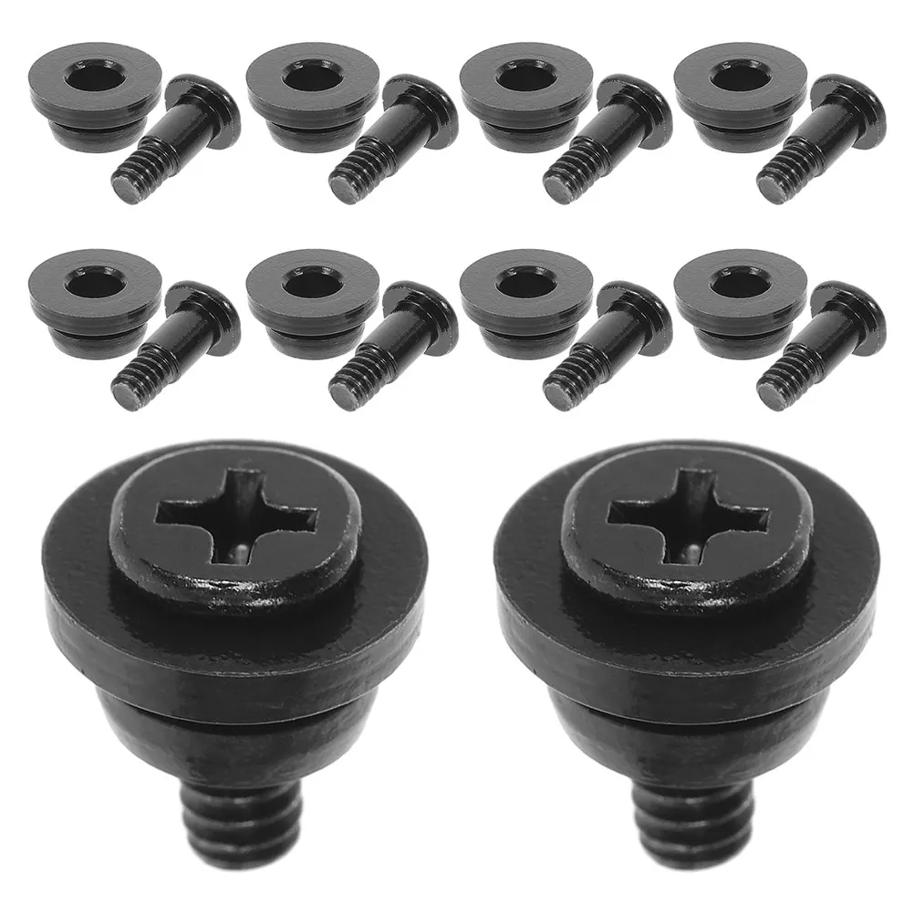 10Pcs Pan Head Machine Screws Hard Drive Fixing Screws Shock Absorbing for SSD and 35 Inch Mechanical Drive Secure