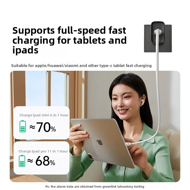 UGREEN 240W Kabel USB-C do USB-C 100W PD Szybkie Ładowanie i Przesyłanie Danych 1m 2m Ładowarka do APPLE iPhone iPad Macbook Samsung Android Pleciony — zdjęcie produktu 3
