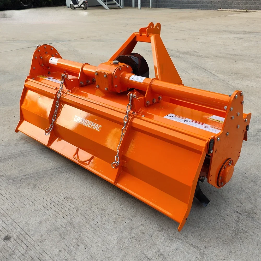 farming equipment agricultural plough tiller machine rotary rotavator cultivator machine