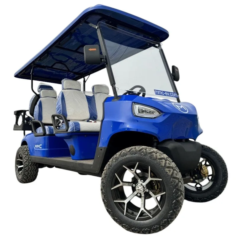 2025 Latest 2+4 Seater Electric Golf Cart with Lithium Battery Wholesale and Retail