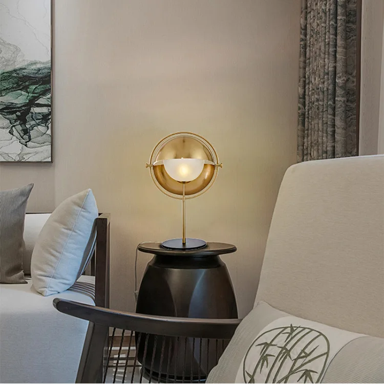 Nordic Light Luxury Simple Retro Gubi Multi Lite Restaurant Desk Lamp Modern Creative Study Bedroom Bedhead Floor Lamp