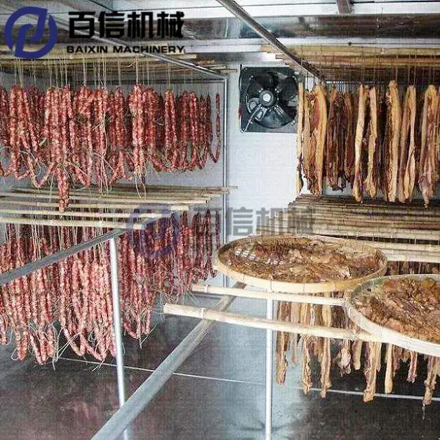 Food Dehydrator 400kg Industrial Beef Jerky Drying Machine Meat Fish Sausage Biltong Dryer Machine