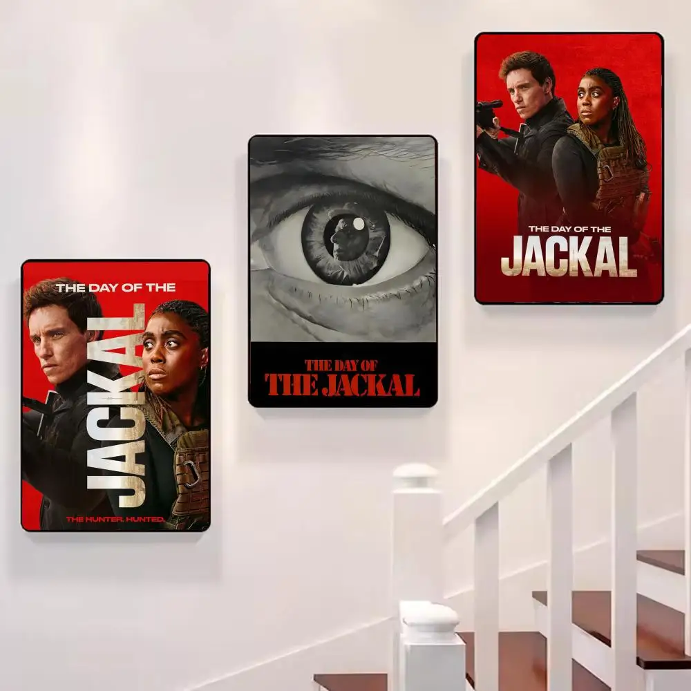 ملصق فيلم The Day of The J-Jackal جداري لاصق مقاوم للماء لغرفة المعيشة وغرفة النوم والديكور الجمالي