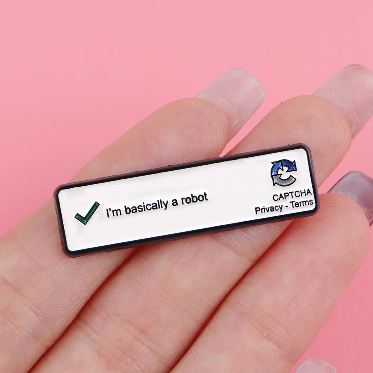 Je suis fondamentalement un robot épingles à revers pour sac à dos épingle en émail Cool hommes femmes broche pour vêtements porte-documents Badges accessoires