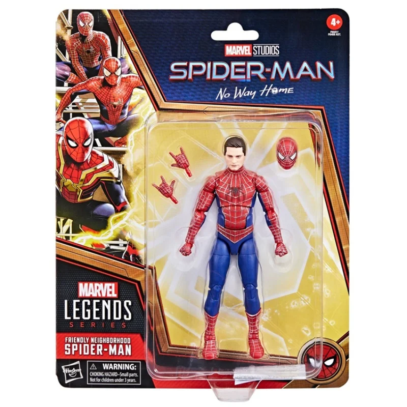 Marvel Legends Spider Man Movie Version Three Worms Toby Garfield Action Figure Model Toy