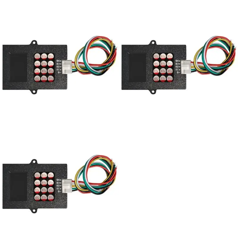 

FULL-3X New 5A Lipo/Lifepo4 Active Balancer 4S With Voltage Dispaly 12V Lithium Battery Energy Transfer Active Equalizer