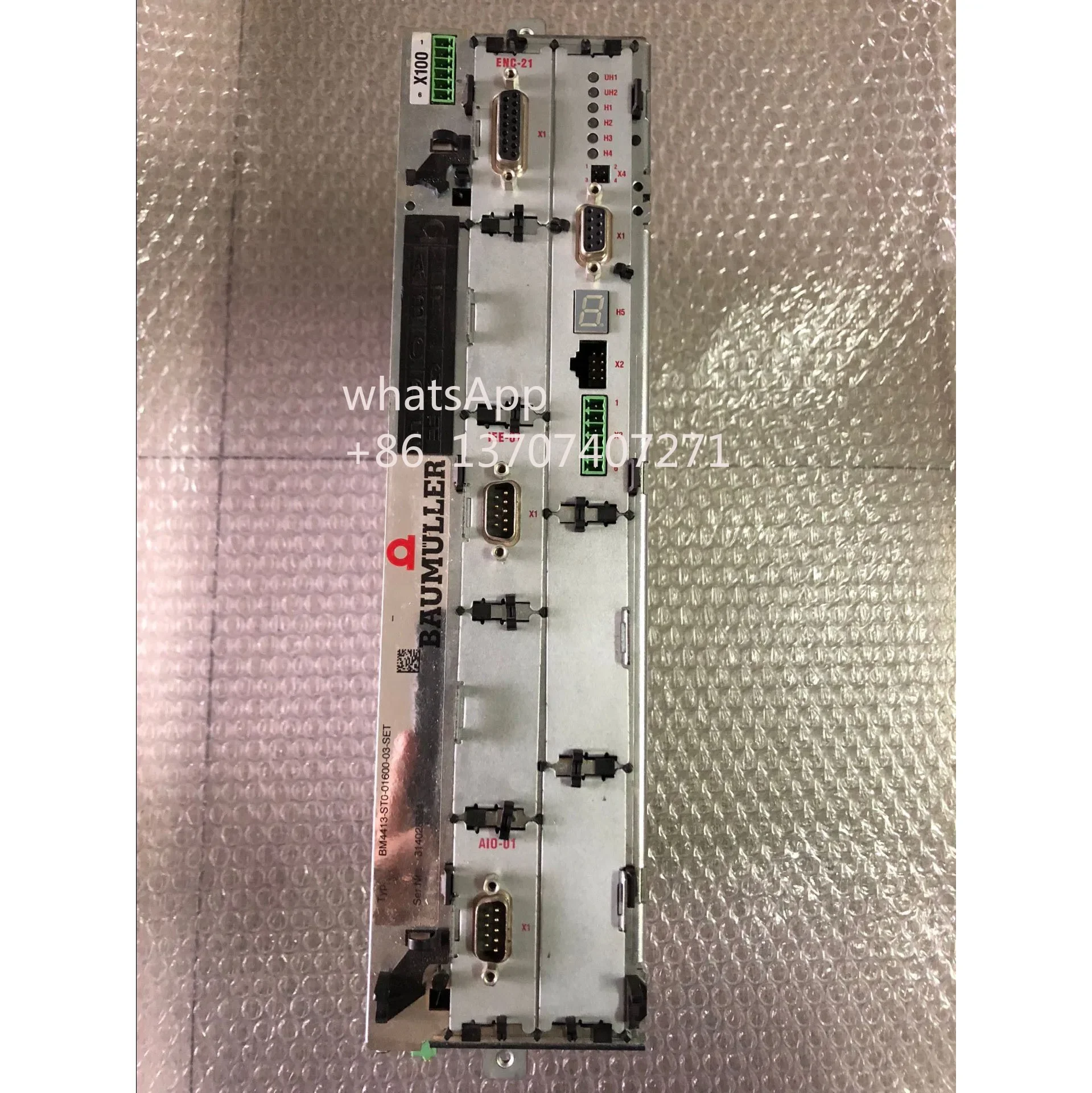 

Second-hand BM4413-ST0-01600-03-SET Servo drive For BAUMULLER