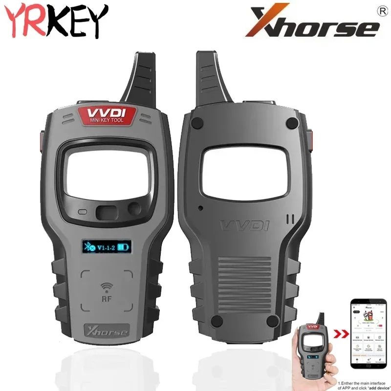 

Original Xhorse Car Remote Key Global Version Programmer Device 96bit 48-Clone Function Auto VVDI Tool Car Key Programming KD