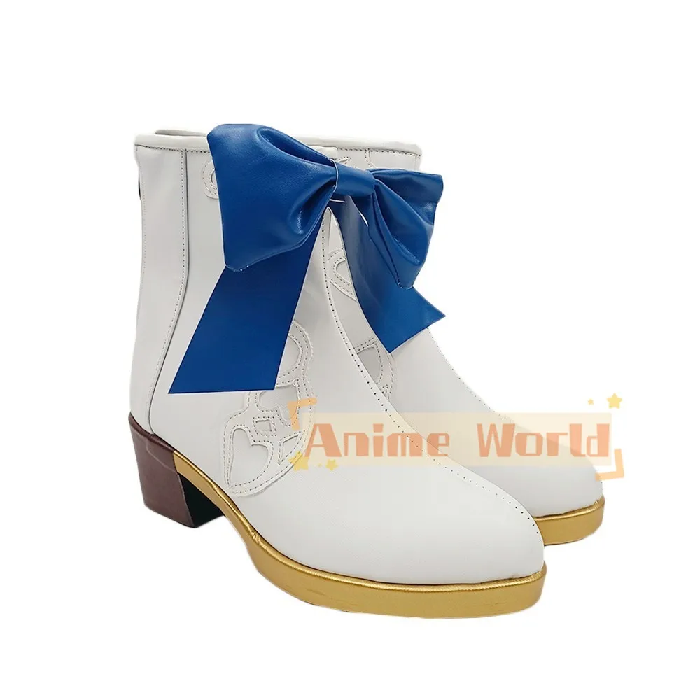 Gioco Anime Umamusume Pretty Derby Fine Motion Scarpe Cosplay Stivali Bambini adulti Accessori per costumi da festa di Halloween Puntelli