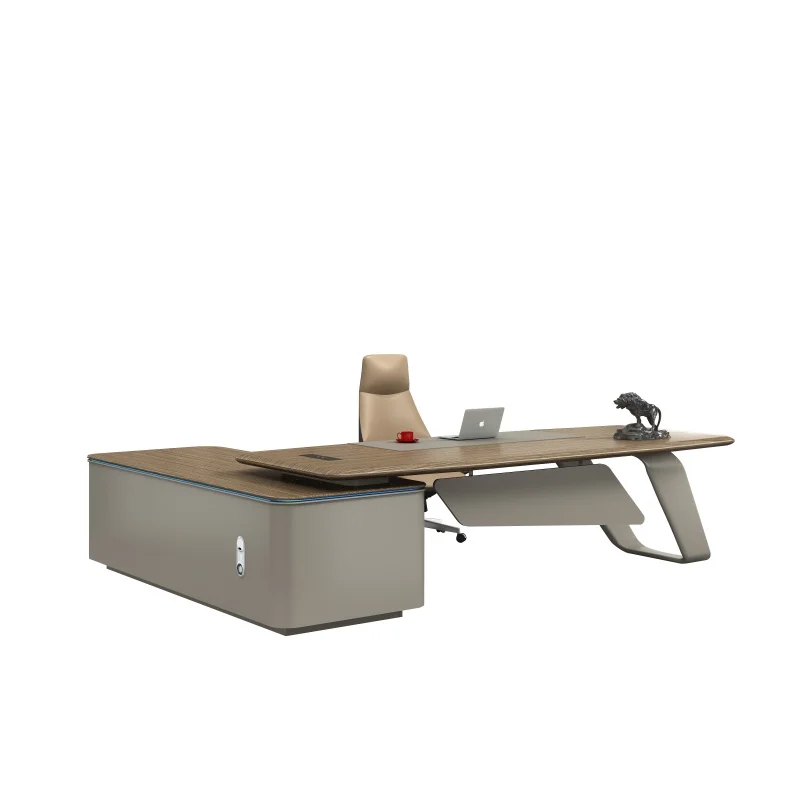 Office Workstation Modern Work Ceo Executive Furniture Computer Luxury Desks For Room Table And Chair Set Design