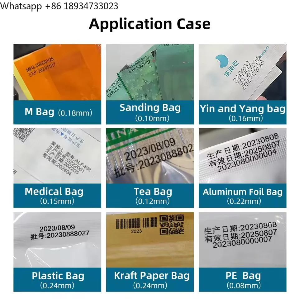 Plastic Bag Band Sealer with Expiry Date Qr Coding Continuous Sealing Machine with Inkjet Printer