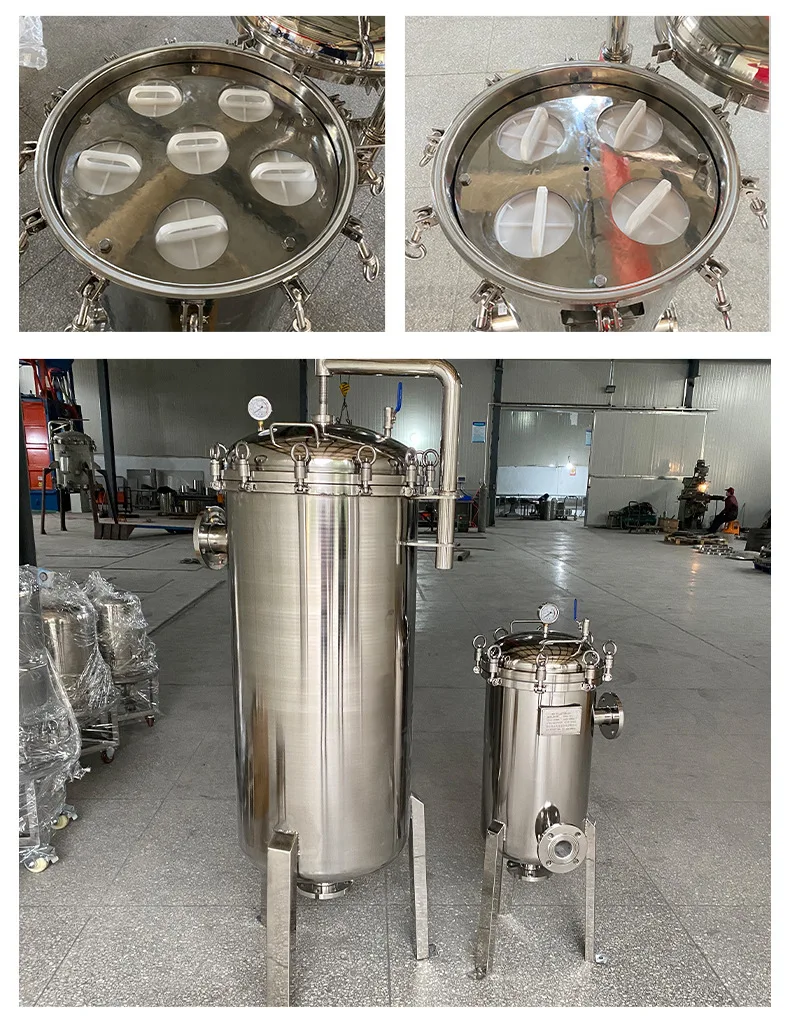 Multi-core high-capacity filter reverse osmosis industrial well cement sand precision